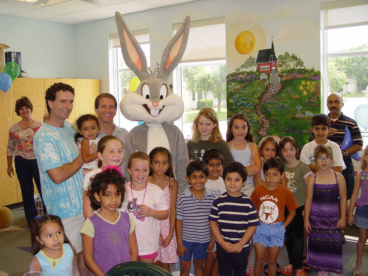 A visit from Bugs Bunny
