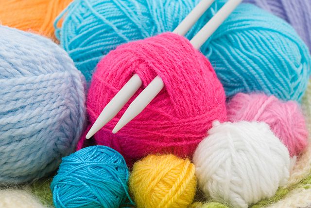 Knitting supplies