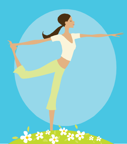 Yoga clipart 2